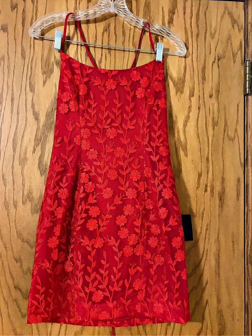 Lulus Mini Dress in Red NWT